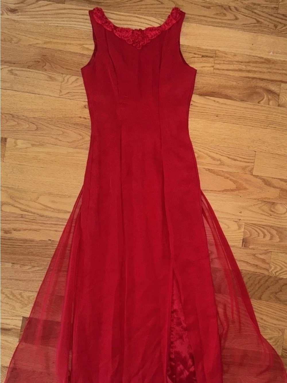 Vintage styled red dress Dave and Johnny